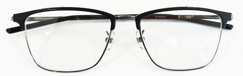 999'9(フォーナインズ)メタルメガネフレーム S-162T カラー12 ガン