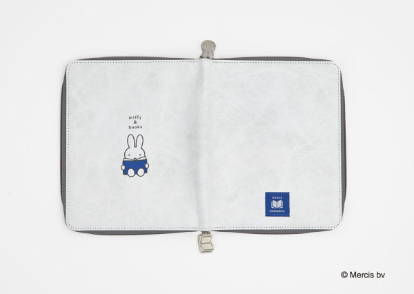 miffy＆books ブックカバーポーチ シンプル・B6
