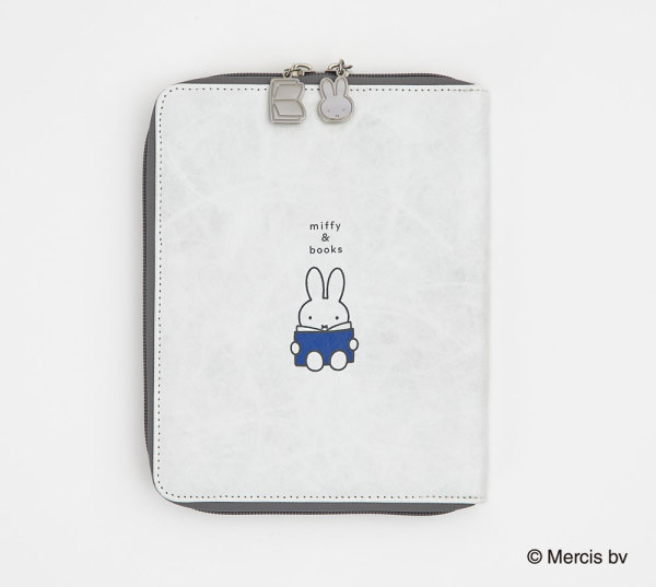 miffy＆books ブックカバーポーチ シンプル・B6