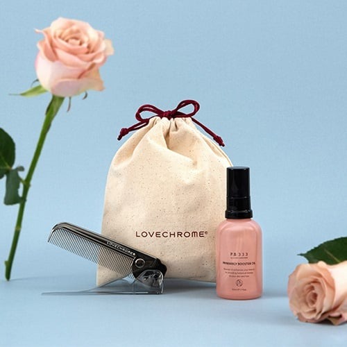 LOVE CHROME(ラブクロム) ツヤさら美頭髪キット｜キレイエ