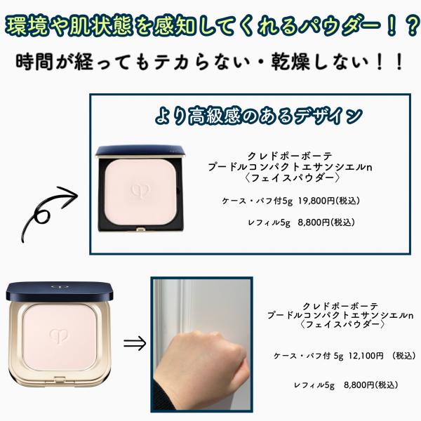 クレ・ド・ポー ボーテ プードルコンパクトエサンシエルn(エレガント