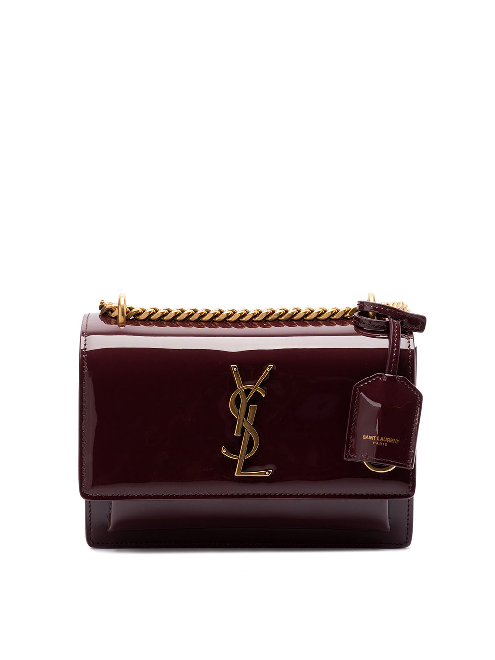 Saint Laurent | Small Patent Leather Sunset Bag – Kirna Zabête