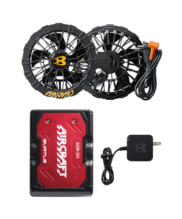 BURTLE AIRCRAFT 冷却ファンセット 2台 Burtle Aircraft 冷却ファン 2