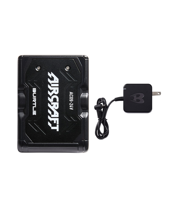 BURTLE AIR CRAFT マットブラックバッテリー+アーバンブラックファン