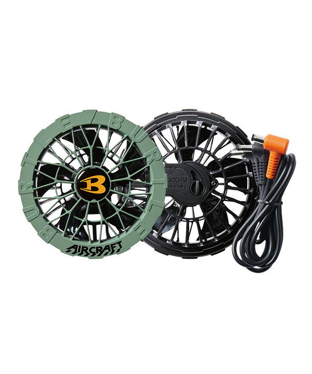 BURTLE AIR CRAFT メタリックゴールドバッテリー+ザックファンセット