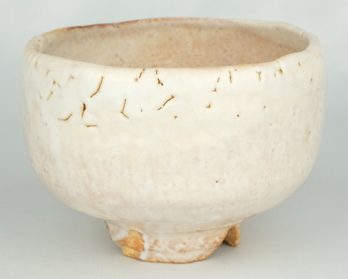 栗山園オンライン通販部 / 【出物】 萩茶碗 11代三輪休雪（寿雪）