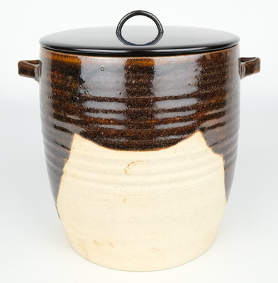 栗山園オンライン通販部 / 【出物】 古瀬戸写耳付水指 陽炎園(岩崎新定)