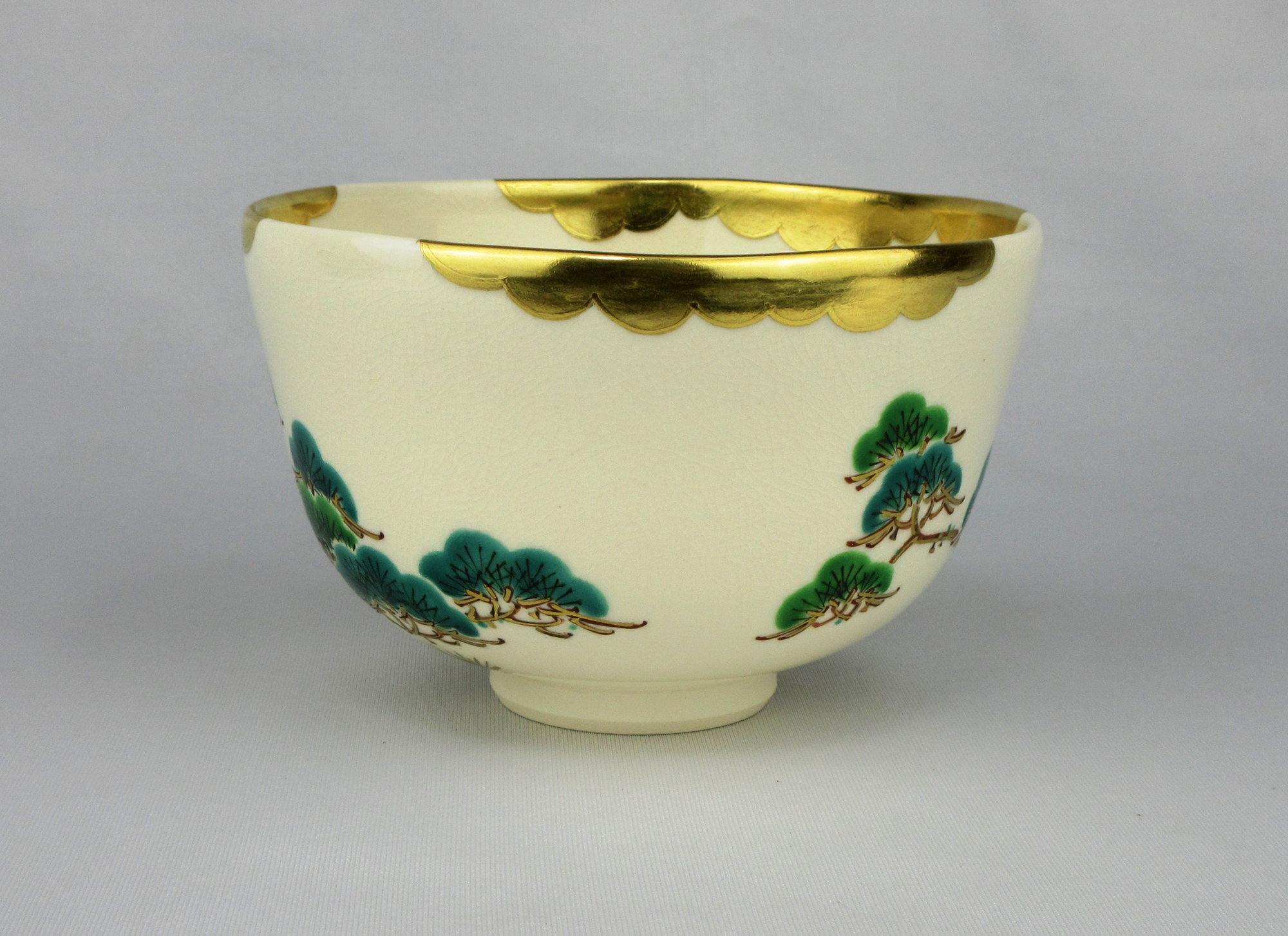 栗山園オンライン通販部 / 新品 老松之絵茶碗 木全翁楽