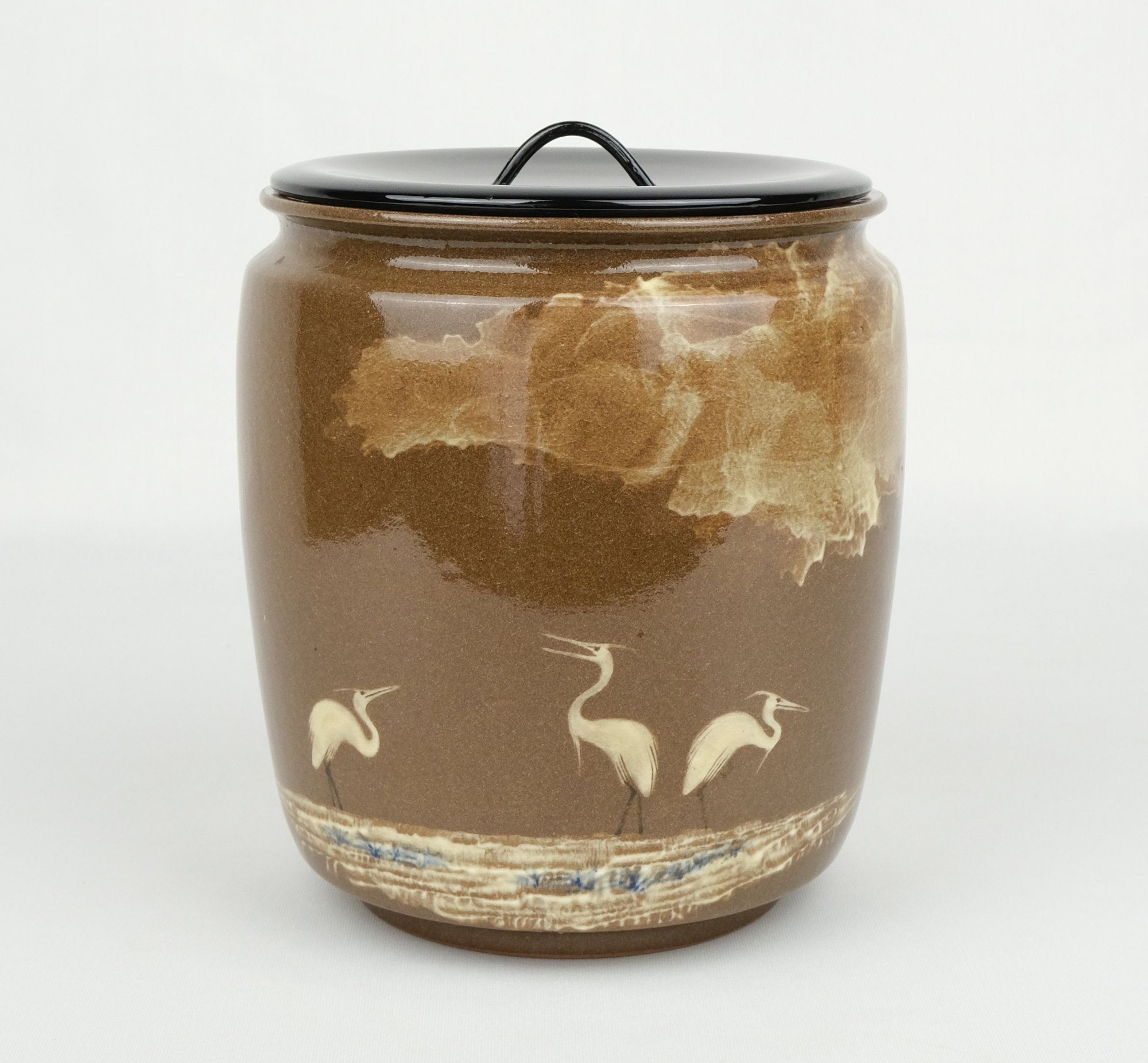 栗山園オンライン通販部 / 【出物】 現川白鷺水指 13代横石臥牛