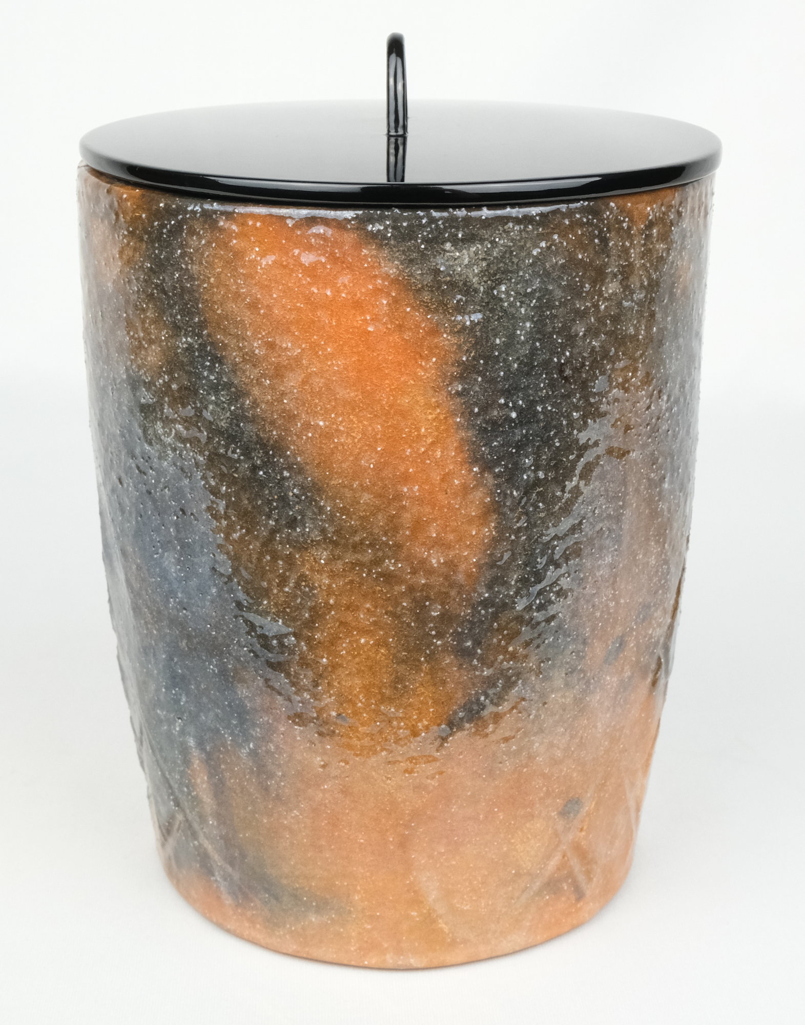 栗山園オンライン通販部 / 【出物】 一重口赤砂釉水指 2代小川長楽