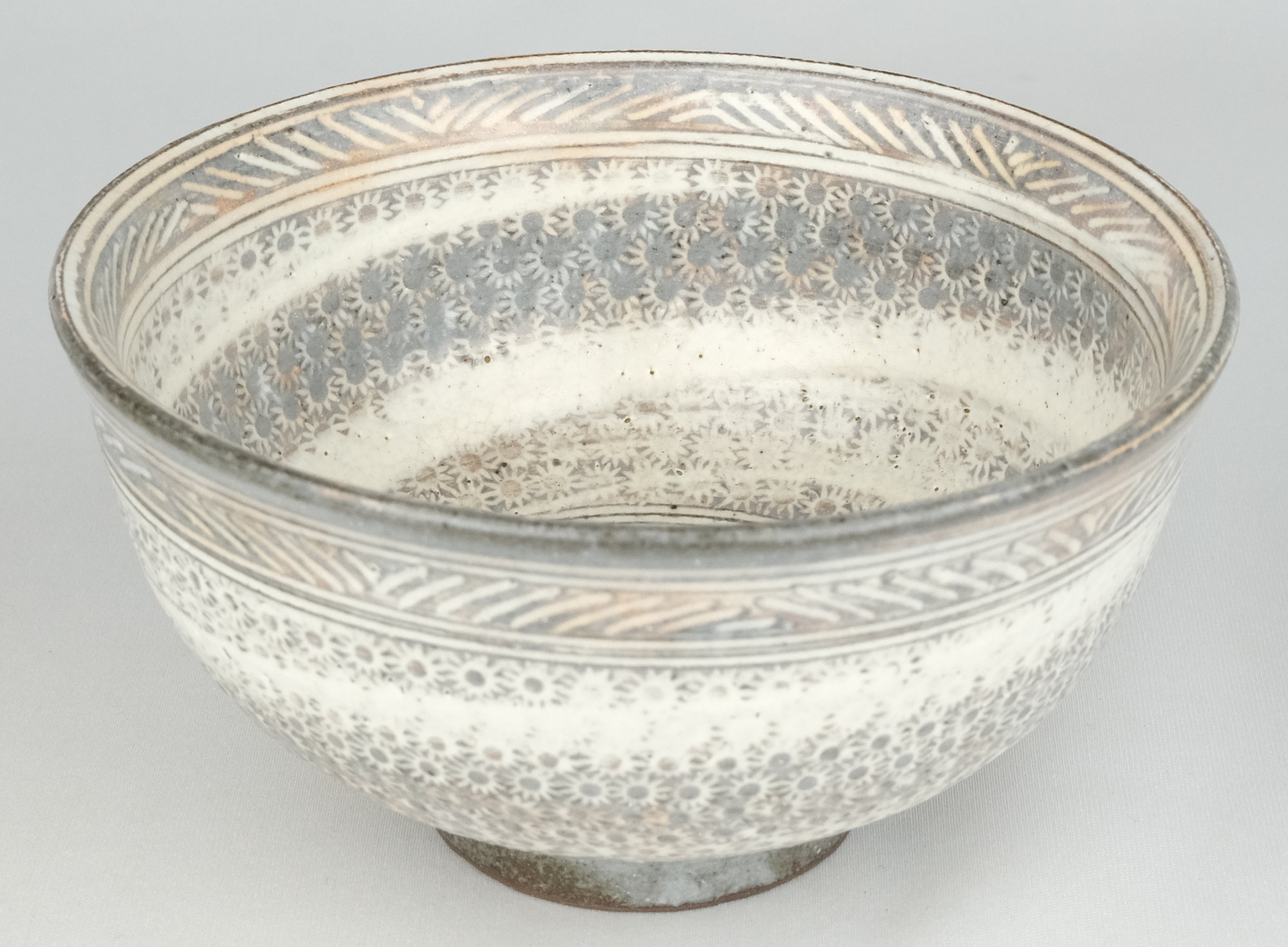 栗山園オンライン通販部 / 【出物】 唐津三島茶碗 中里重利 鵬雲斎書付