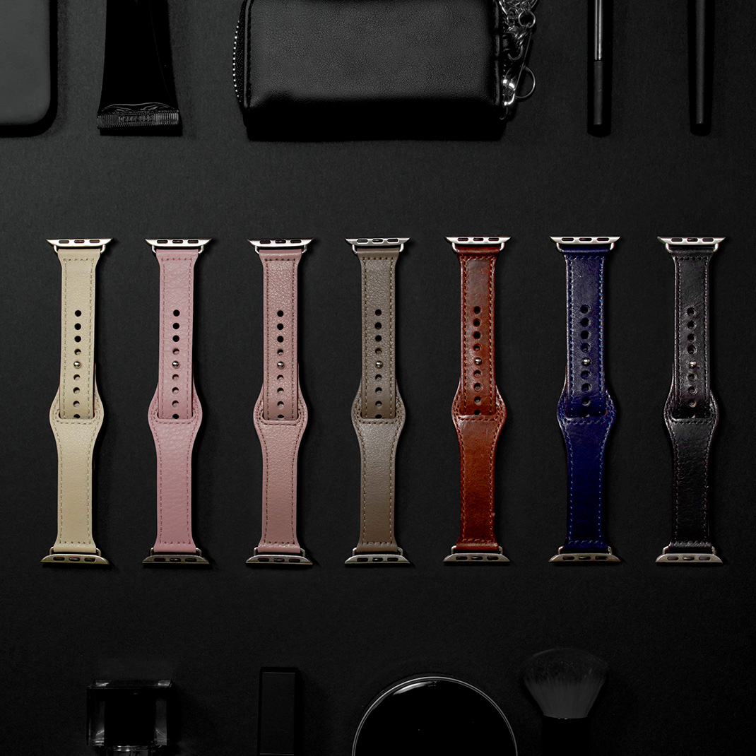 スナップレザーベルト - KUROCURRANT(クロカラント)公式 アップル