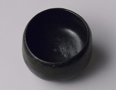 矢野直人 黒唐津茶碗 | しぶや黒田陶苑