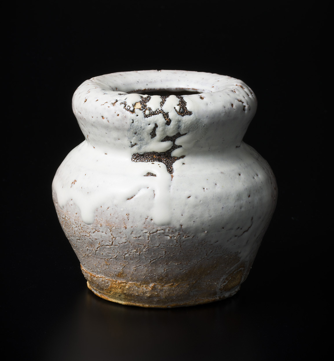 人間国宝 十代三輪休雪 萩花入 共箱