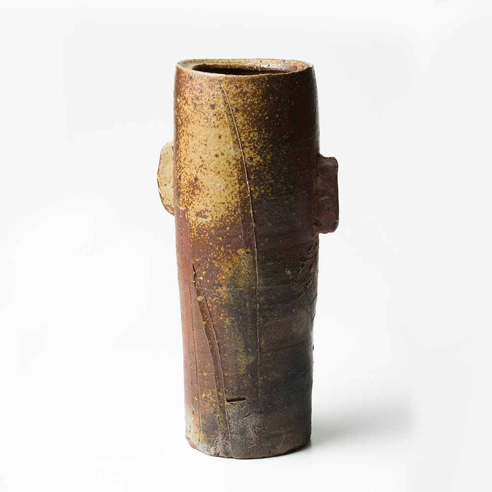 北大路魯山人 備前耳つき花入 | しぶや黒田陶苑