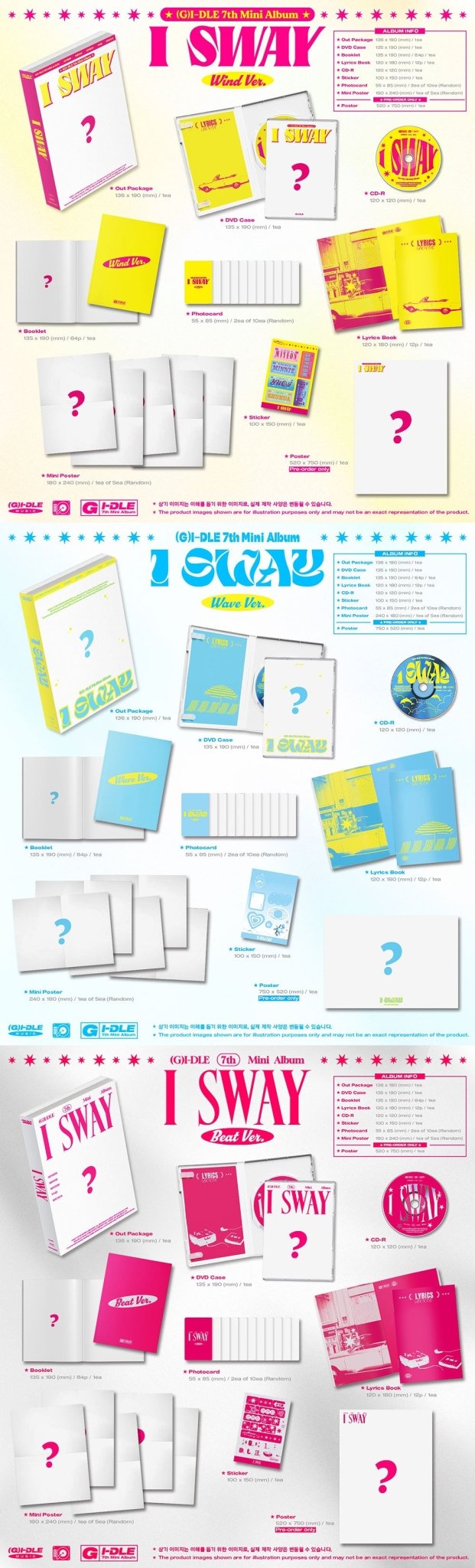 G)I-DLE - I SWAY [Photobook] – Kpop Exchange