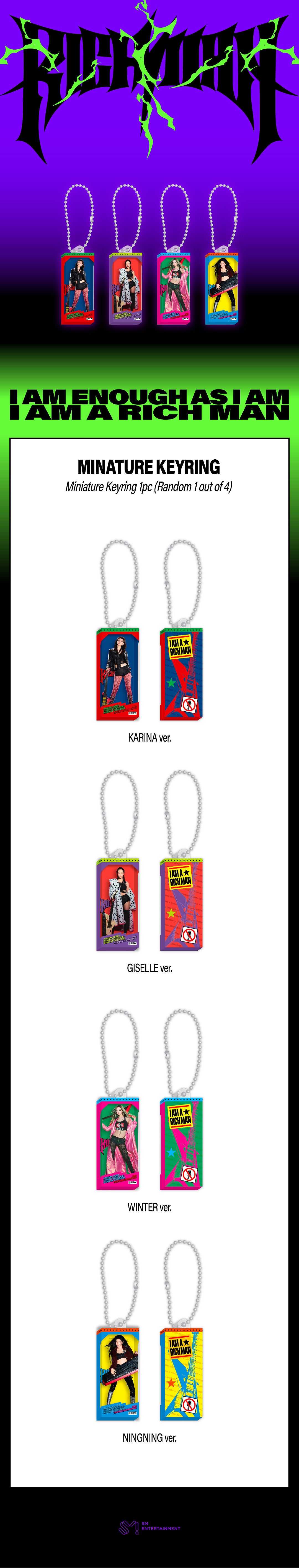 aespa - [Rich Man] 2025 aespa Week POP-UP OFFICIAL MD RANDOM