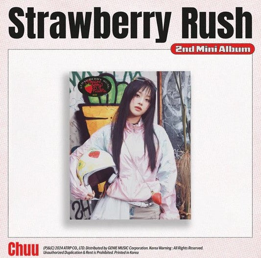 CHUU - 2ND MINI ALBUM [STRAWBERRY RUSH] – K Pop Pink Store [Website]