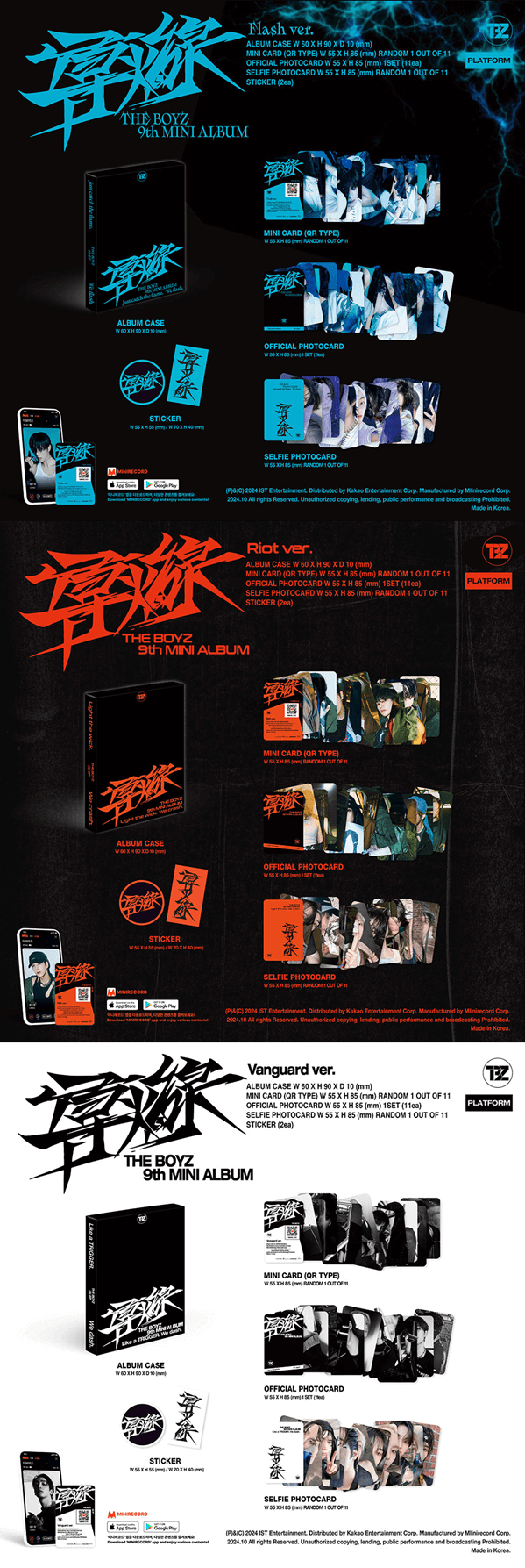 THE BOYZ 9TH MINI ALBUM 導火線 (DOHWASEON) PLATFORM VER. - Kpop USA