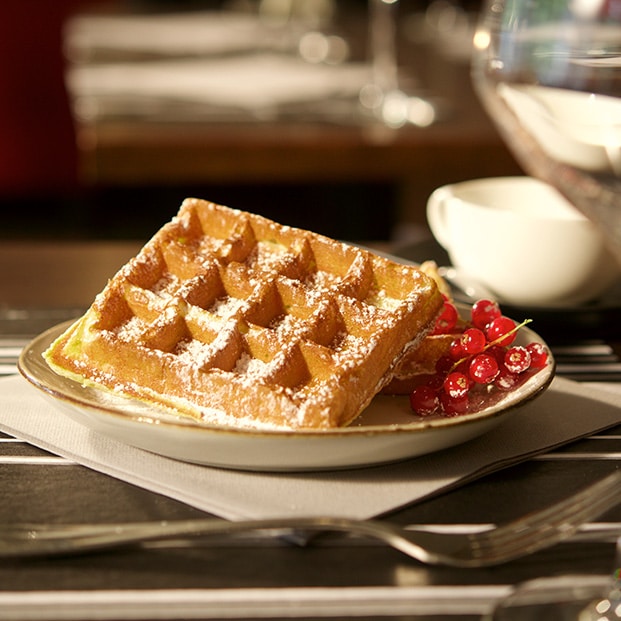 Krampouz ダブルワッフルメーカー easy clean System Krampouz