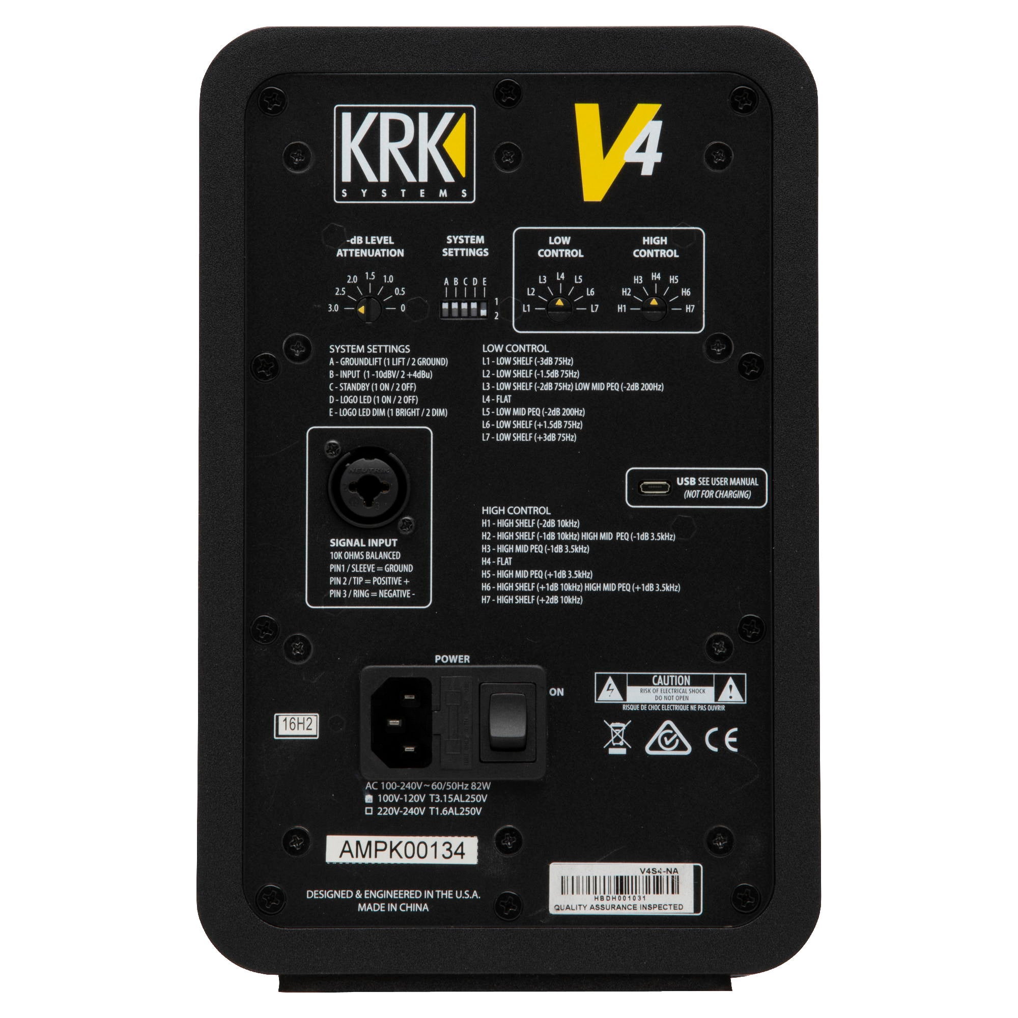 V4 Series 4 Powered Studio Monitor – krkmusic