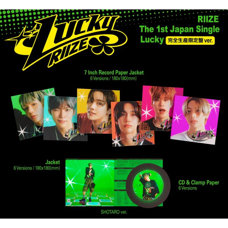 RIIZE - LUCKY - LIMITED PRODUCTION EDITION (Member ver.) – KYYO