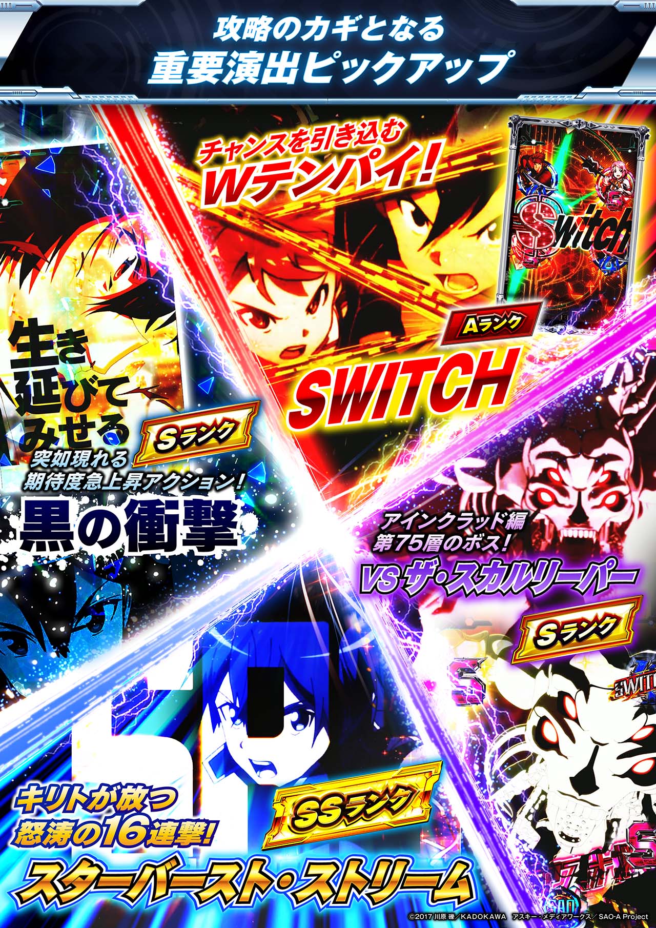 スマートぱちんこ ソードアート・オンライン サポートページ