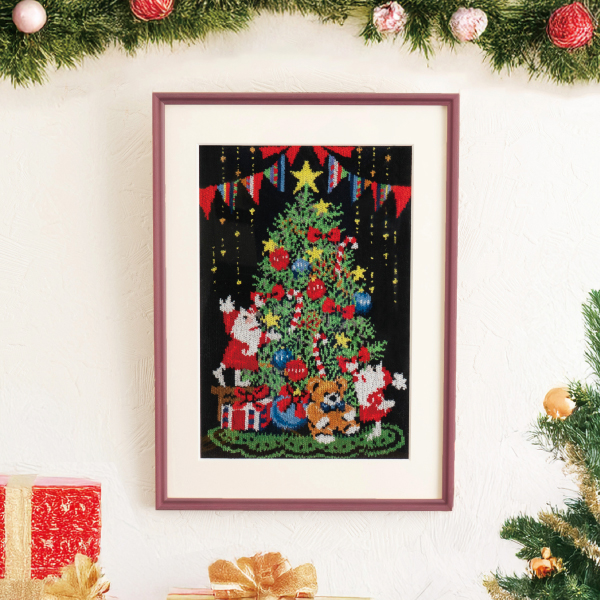 2025 Autumn & Winter クリスマスシェニール織りカベカケ＆ハンカチ