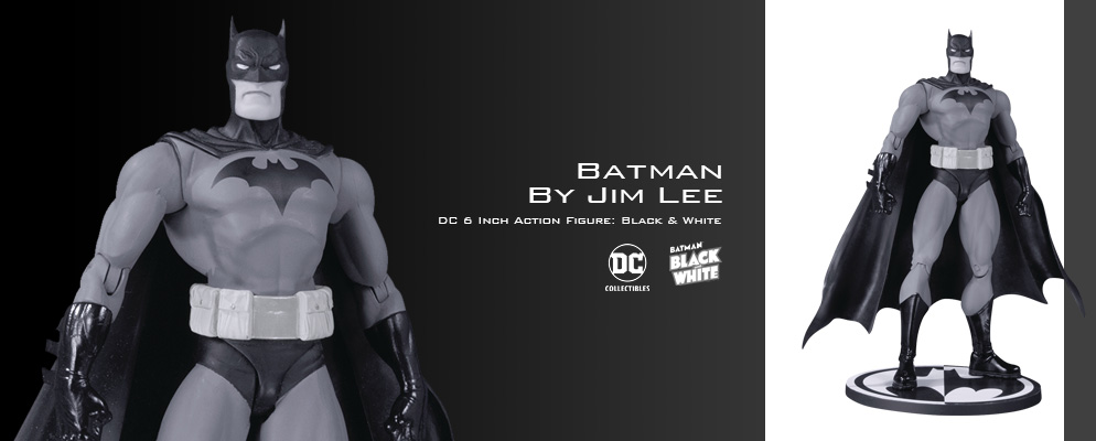 DCコミックス』6インチ【ブラック＆ホワイト アクションフィギュア