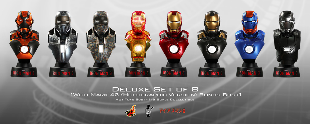 ホットトイズ・バスト】『アイアンマン3』1／6スケールバスト