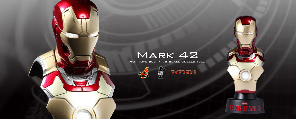 ホットトイズ・バスト】『アイアンマン3』1／6スケールバスト