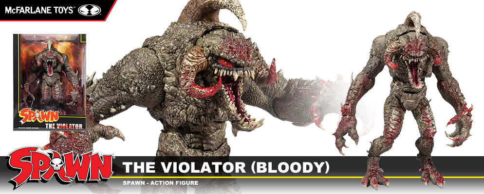 スポーン』【アクションフィギュア】バイオレーター（血まみれ