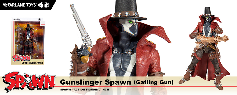スポーン』【アクションフィギュア】7インチ ガンスリンガー