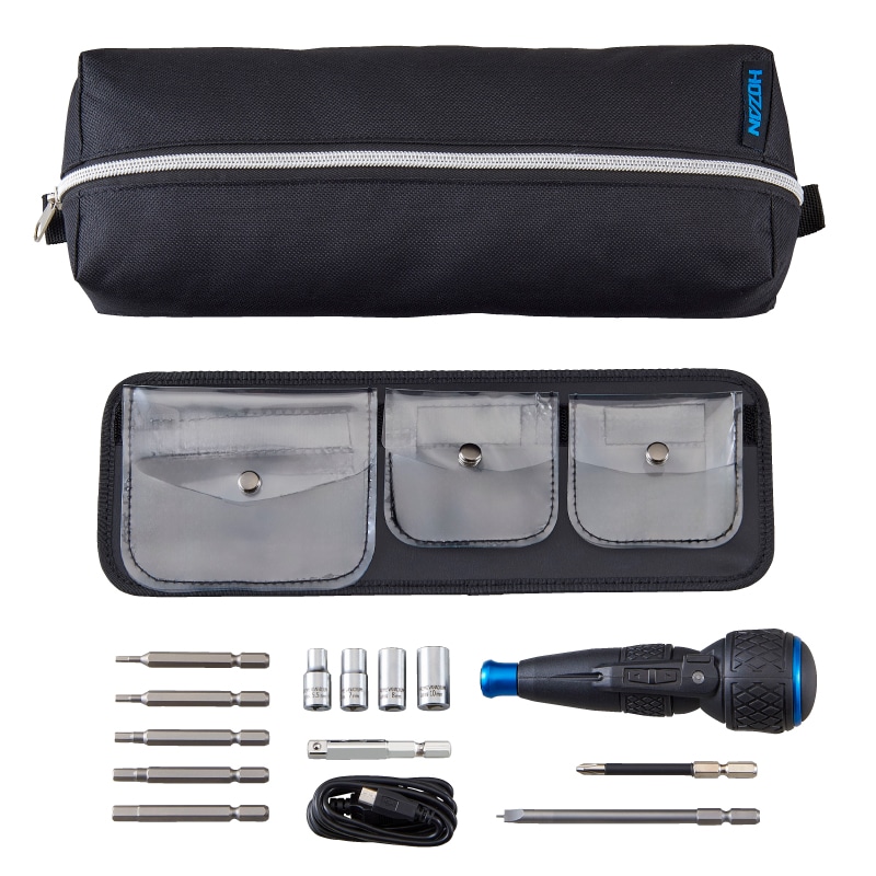 D-711 輪界用電動ドライバーセット【HOZAN】 ホーザン株式会社