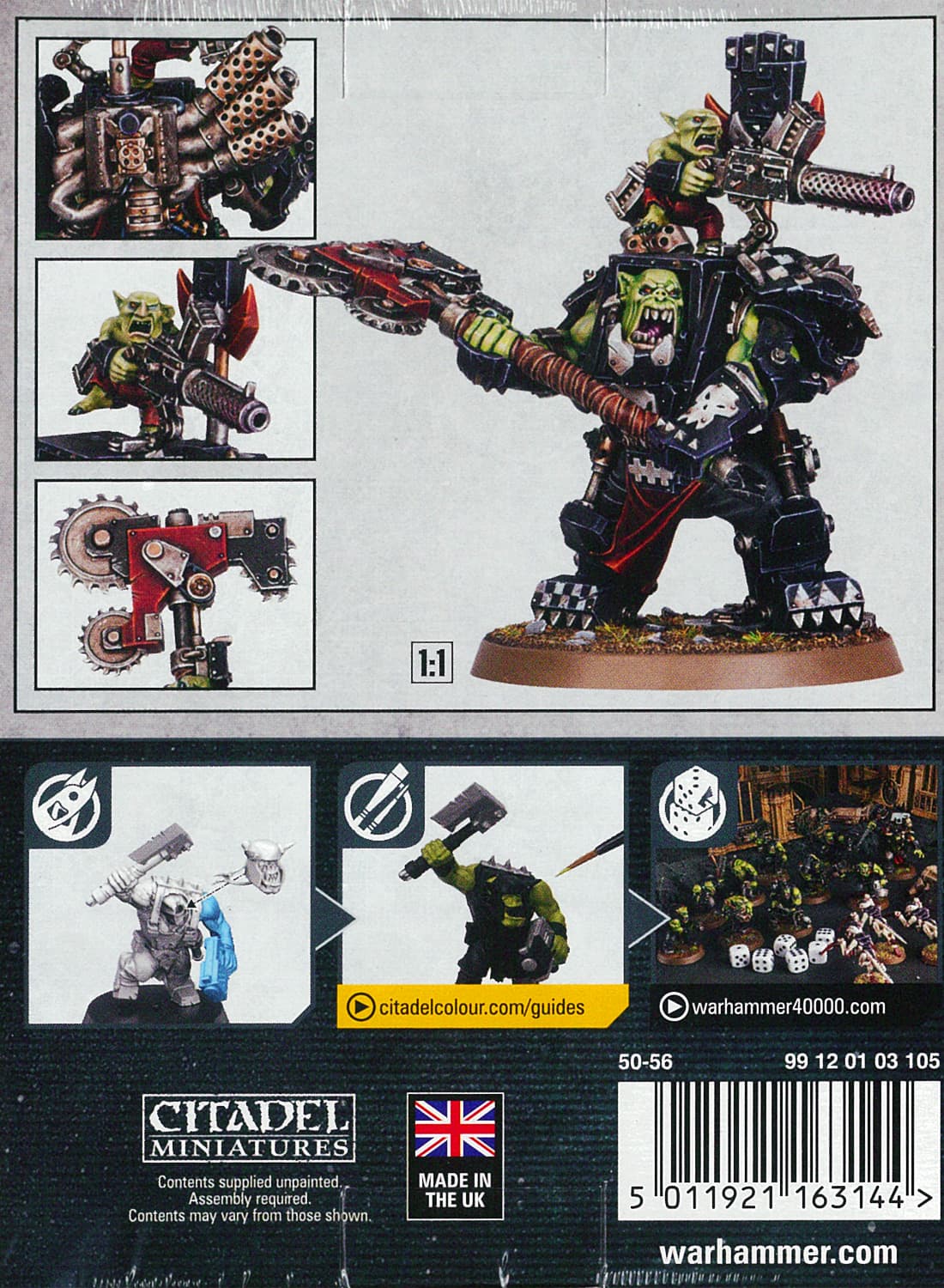 ORK WARBOSS IN MEGA ARMOUR