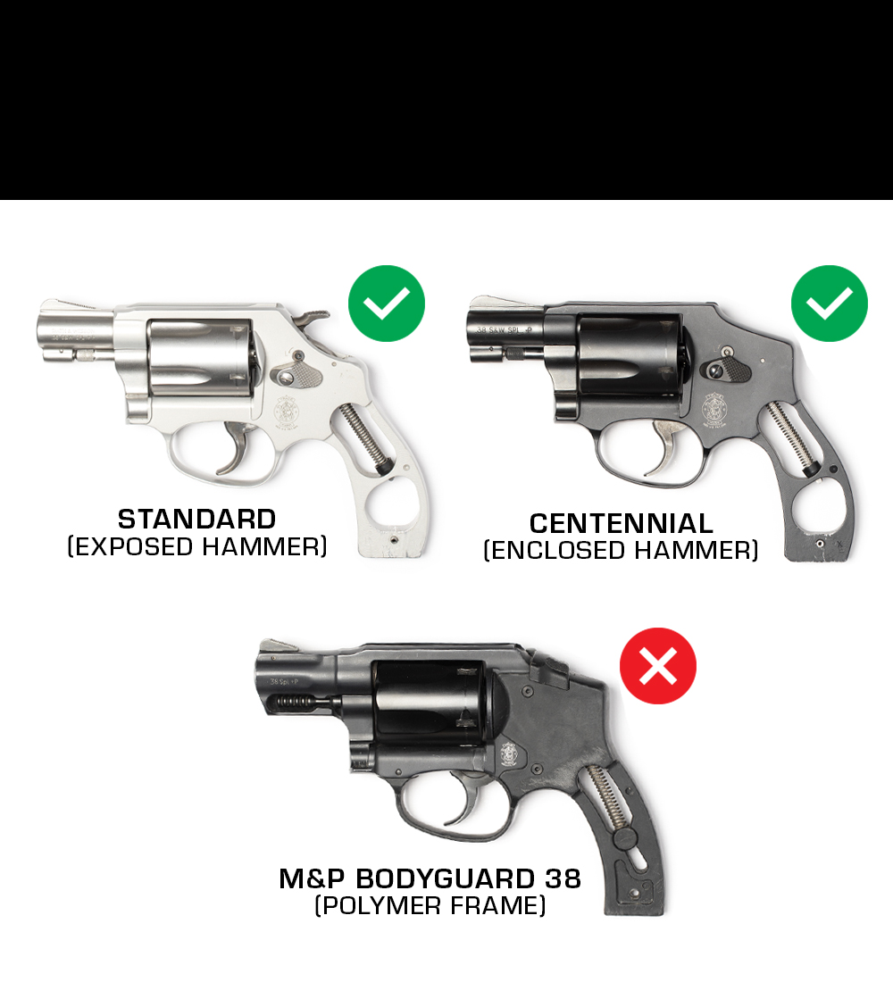 G10 Grips - J-Frame Revolvers (Round Butt) - Smith & Wesson