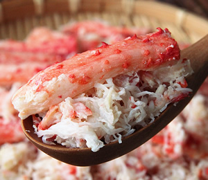 北釧水産特製」 本タラバガニ 「蟹ほぐし」 （フレーク） | かに通販の