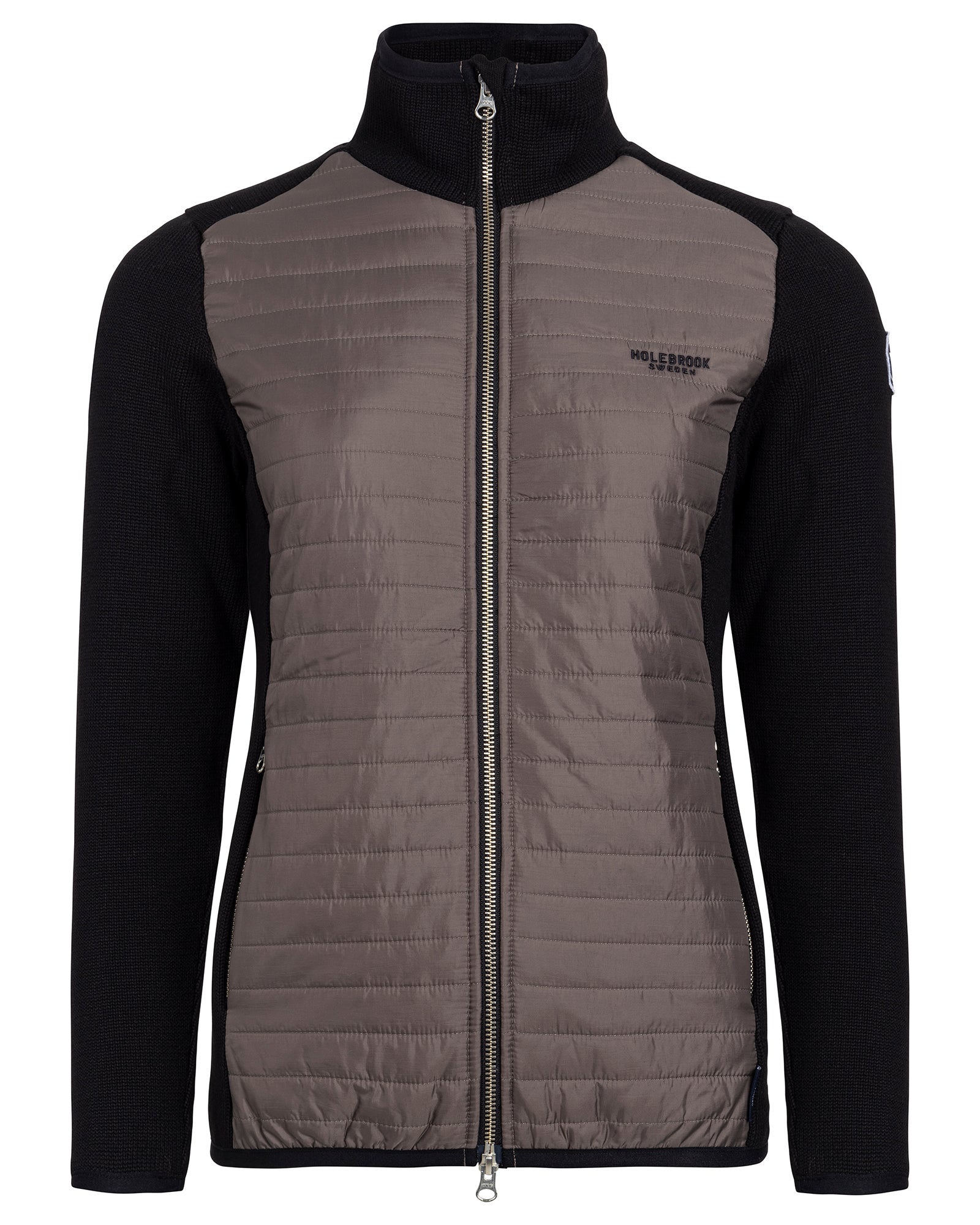 Mimmi Full Zip Windproof Jacket- Black/Mole – Holebrook USA