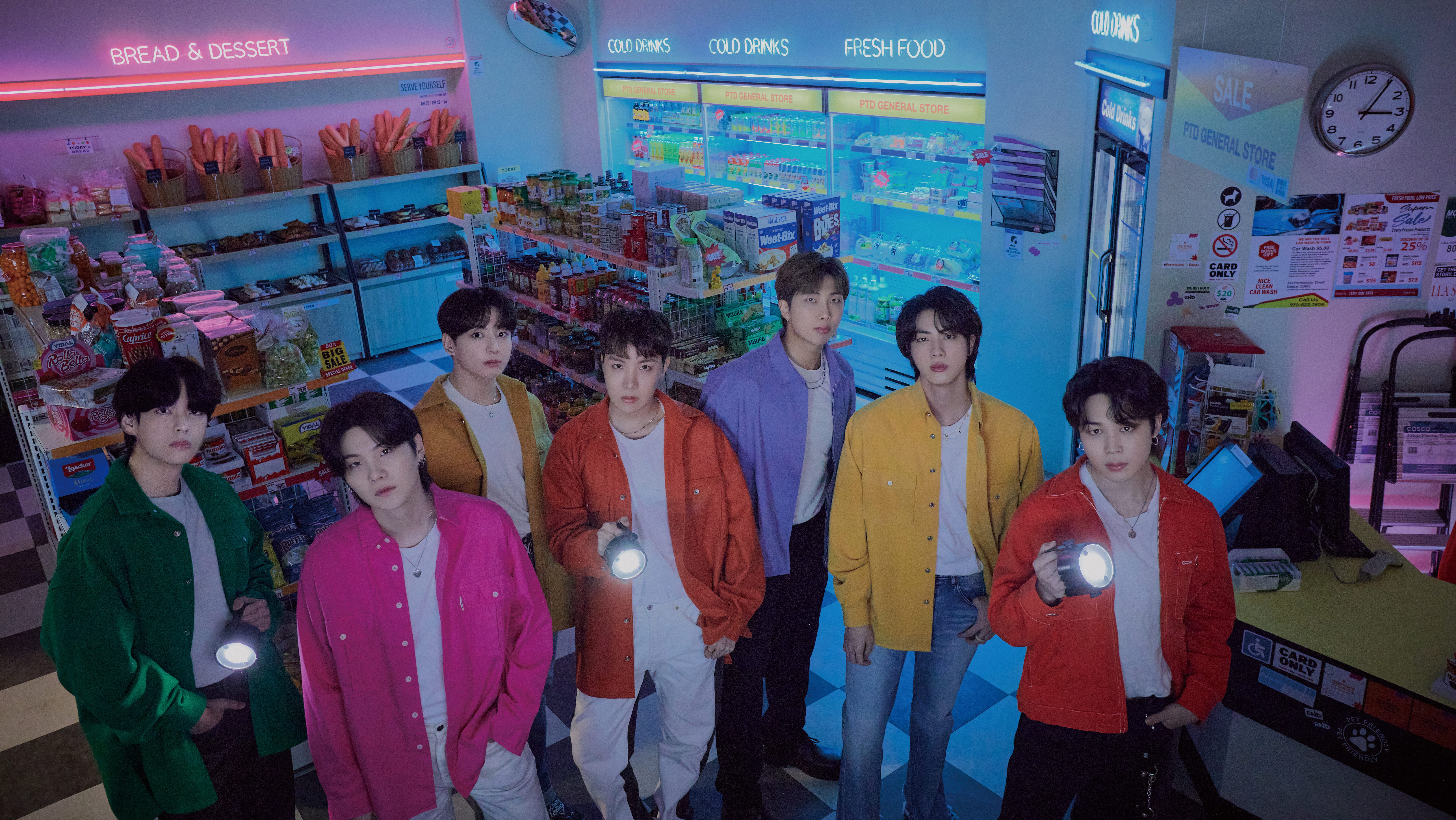 Exclusive Photo from BTS' Live Album Permission to Dance On Stage