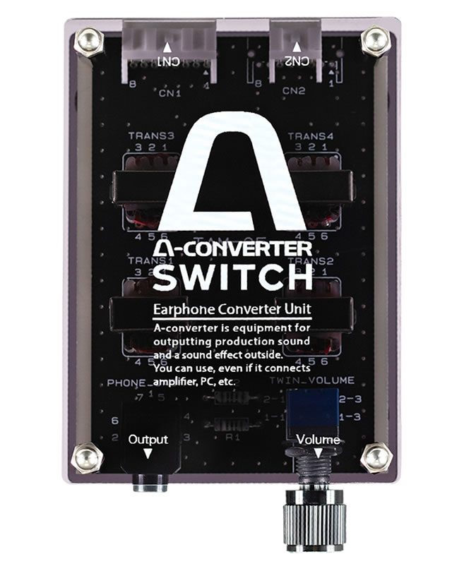 パチスロ用】A-コンバータースイッチ 【4ch】 イヤホンジャックの