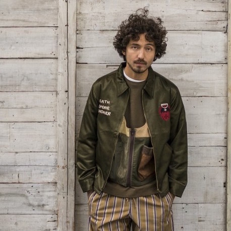 VARDE77 -MAKEOVER- MILITARY MIX VEST - HOMEDICT