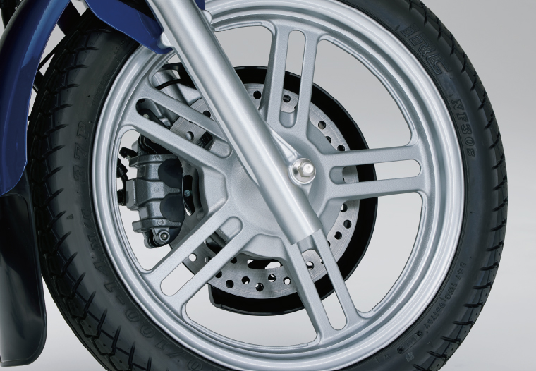 カブ110 プロ JA07 フロントホイール ブレーキパネル付き 美品 2026年