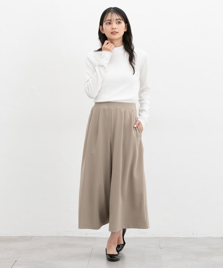 カット素材ガウチョパンツ: ボトムス｜ハニーズ公式通販