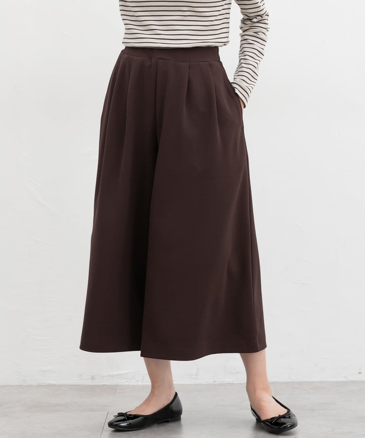 カット素材ガウチョパンツ: ボトムス｜ハニーズ公式通販