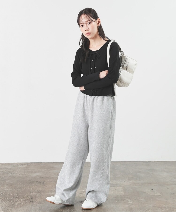 レースアップトップス: トップス｜ハニーズ公式通販