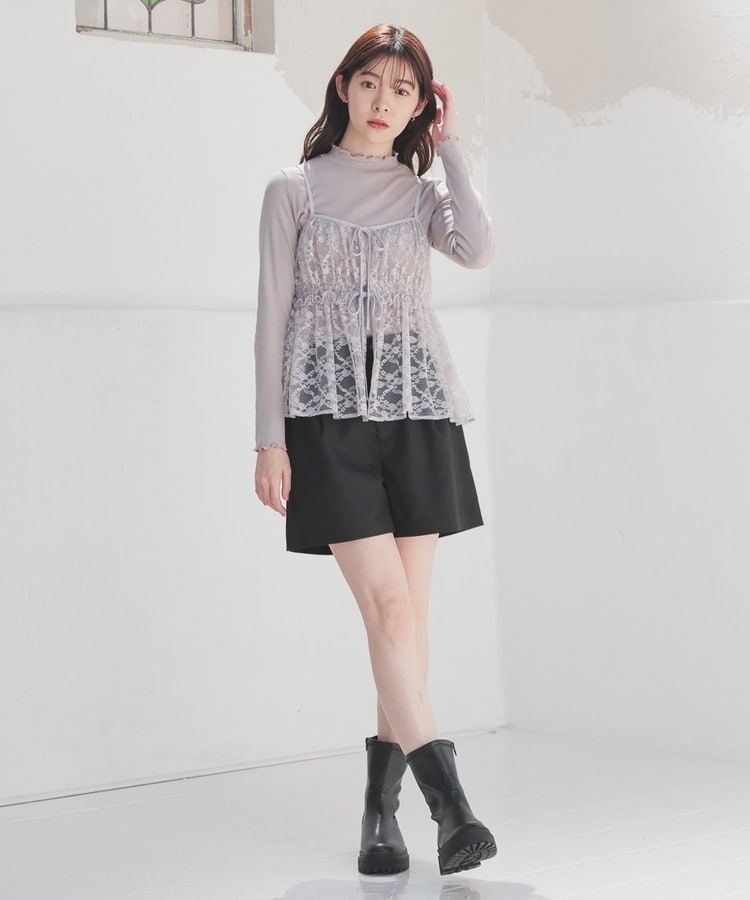 レースキャミソール: トップス｜ハニーズ公式通販