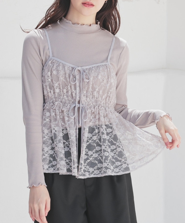 レースキャミソール: トップス｜ハニーズ公式通販