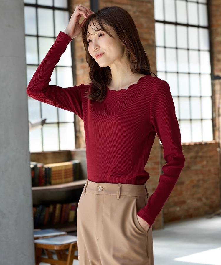 スカラップトップス: トップス｜ハニーズ公式通販