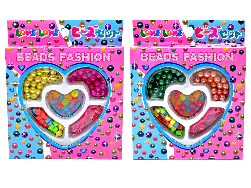 100景品 LOVE LOVE ビーズセット|【堀商店】景品・販促品・お祭り用品