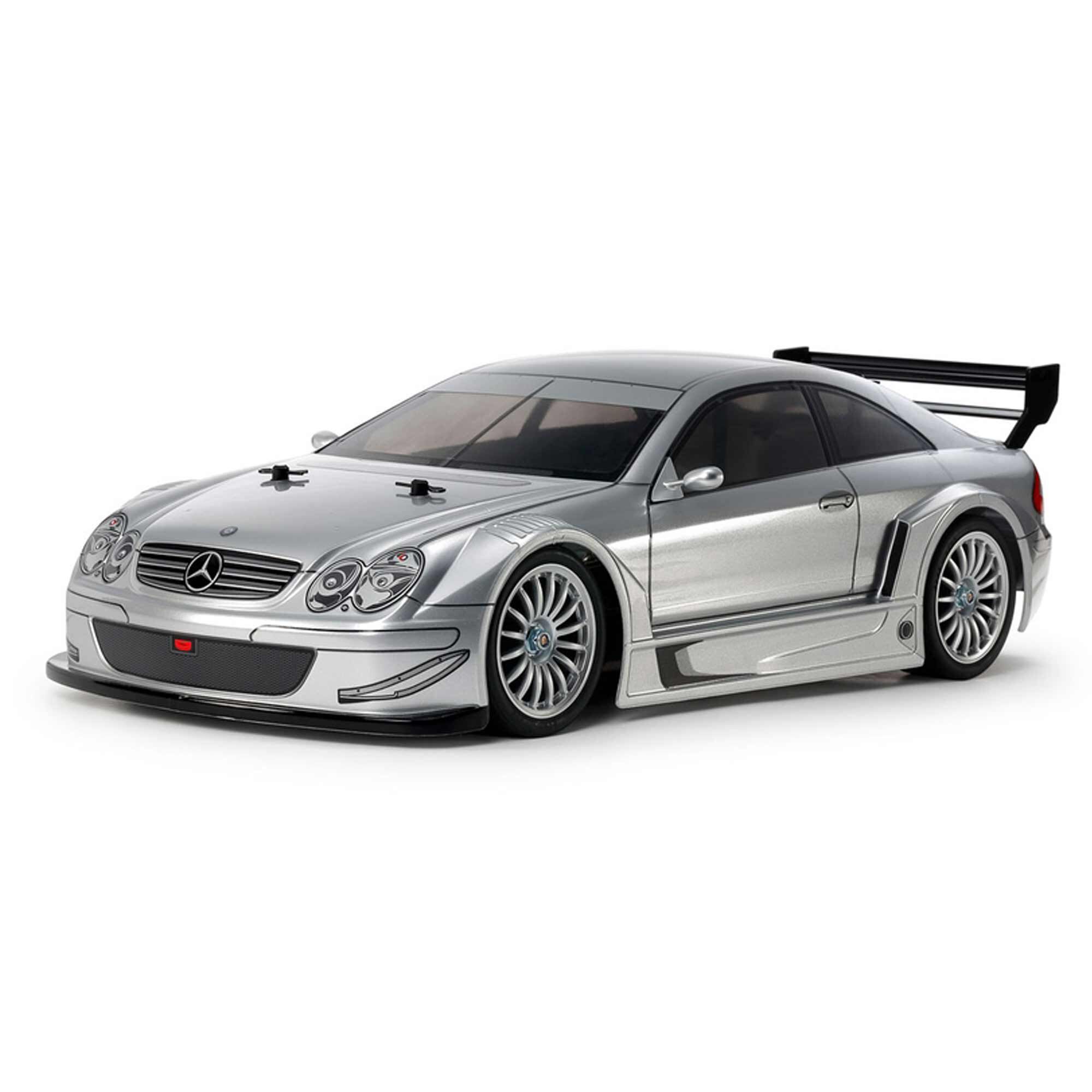 Tamiya 1/10 R/C 2002 Mercedes-Benz CLK AMG Racing Version (Silver
